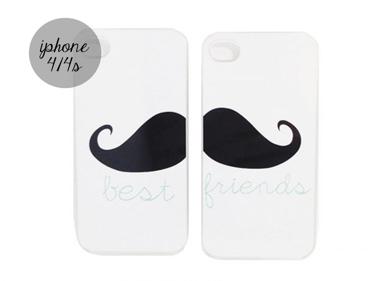 Moustache Friends Iphone Cases
